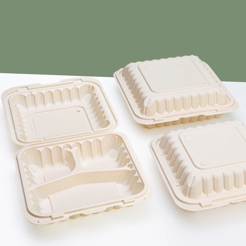 Food Grade PP Multi Grid Packaging Lunch Box